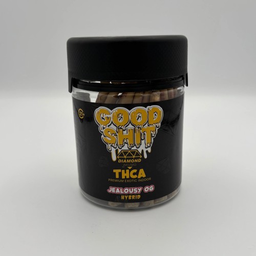 GOOD SHIT THCA DIAMOND 50CT PREROLL- JEALOUSY OG (H)