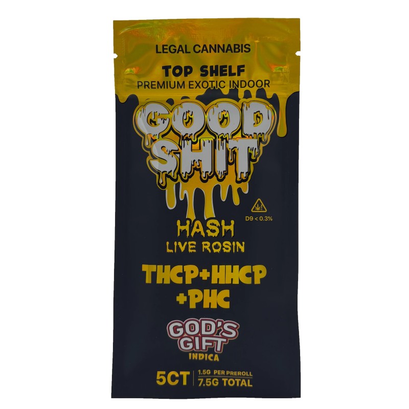 GOOD SHIT TOP SHELF PREMIUM EXOTIC INDOOR HASH LIVE ROSIN- GODS GIFT (I)