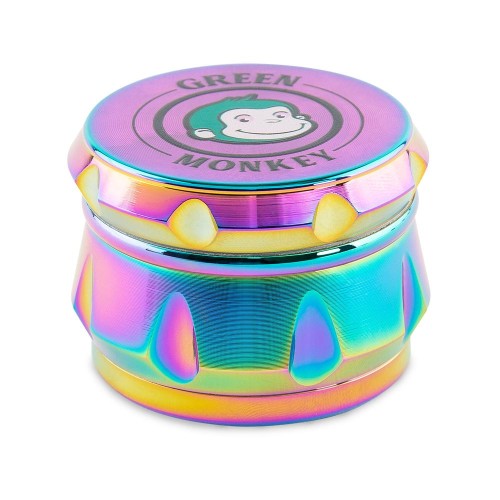 GREEN MONKEY GRINDER ASSORTED COLORS 40MM