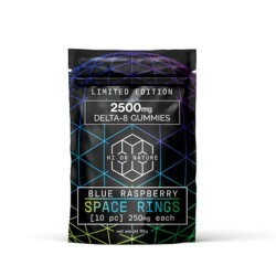 GUMMY HI ON NATURE 2500MG BLUE RASPBERRY