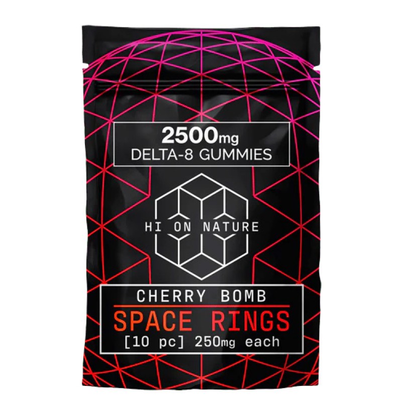 GUMMY HI ON NATURE 2500MG CHERRY BOMB