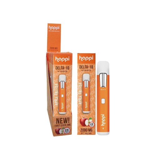 HAPPI DELTA 10 DISPOSEABLE 2000MG APPLE FRITTER