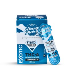 HAZY MARY 1G THCA DIAMOND INFUSED PREROLLS - SKYWALKER (I)