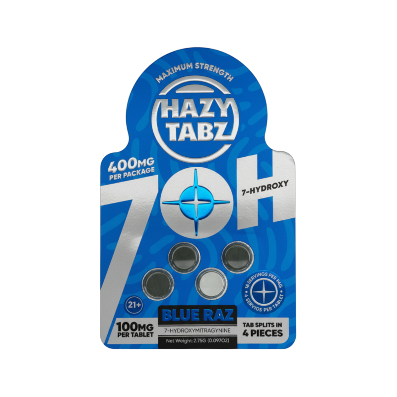 HAZY TABZ 7 HYDROXY 4CT 100MG - ASSORTED