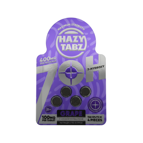 HAZY TABZ 7 HYDROXY 4CT 100MG - FREE ITEM PRROMO