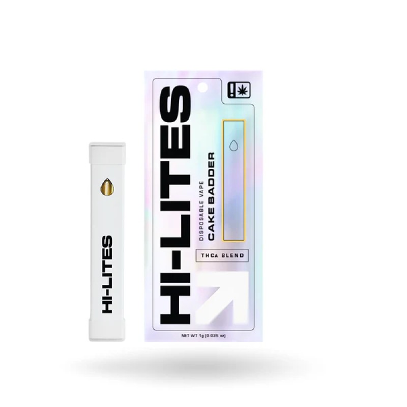 HI-LITES THCA DISPOSABLE 6PK- CAKE BADDER