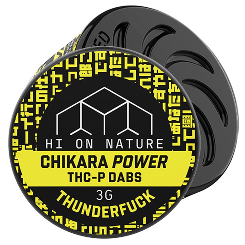 HI ON NATURE CHIKARA POWER DABS 3G THCP- THUNDERFUCK (S)