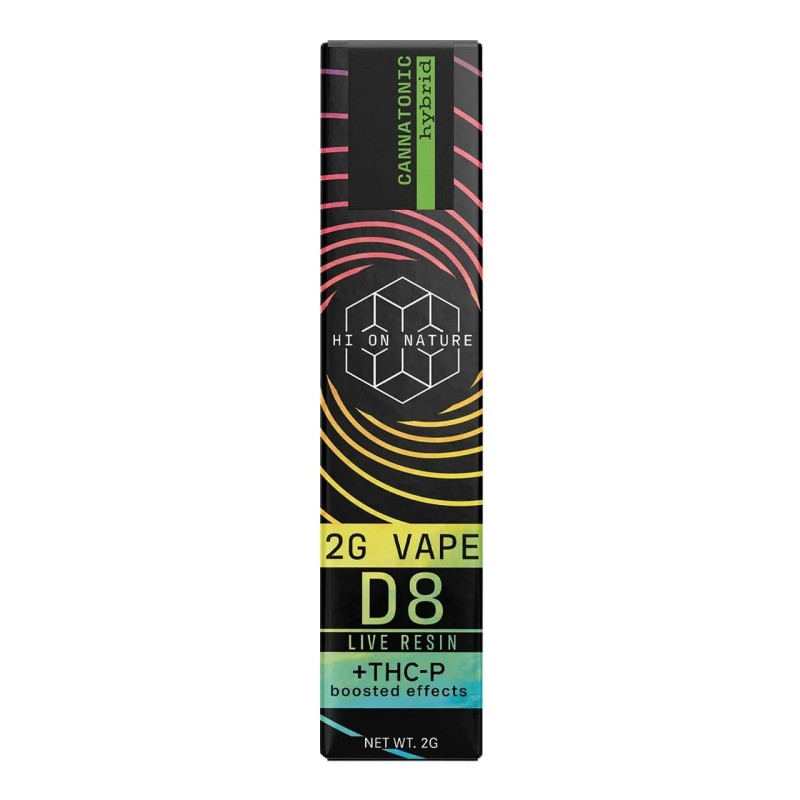 HI ON NATURE THC-A/ THC-P 2G DISPOSABLE VAPE CANNATONIC HYBRID