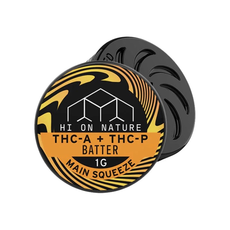 HI ON NATURE THC-A/ THC-P BATTER AND DIAMOND 1G DABS MAIN SQUEEZ