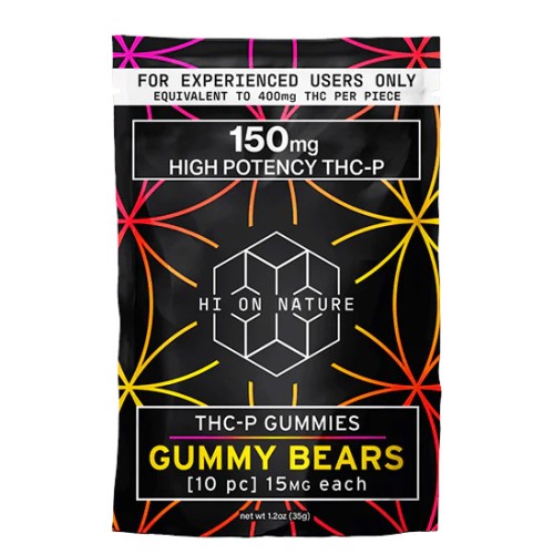 HI ON NATURE THCP GUMMIES 150MG- GUMMY BEARS