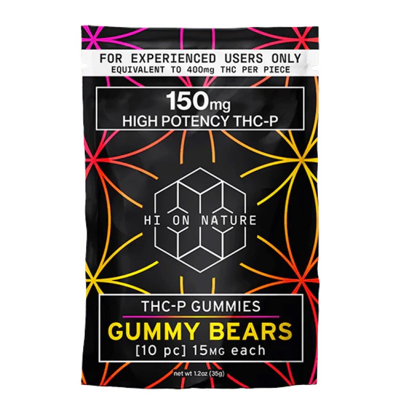 HI ON NATURE THCP GUMMIES 150MG- GUMMY BEARS