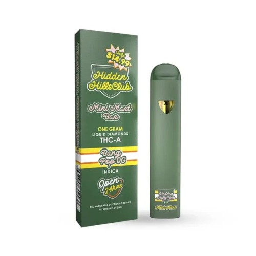 HIDDEN HILLS 1G LIQUID DIAMONDS THCA- BANG POP OG (I)