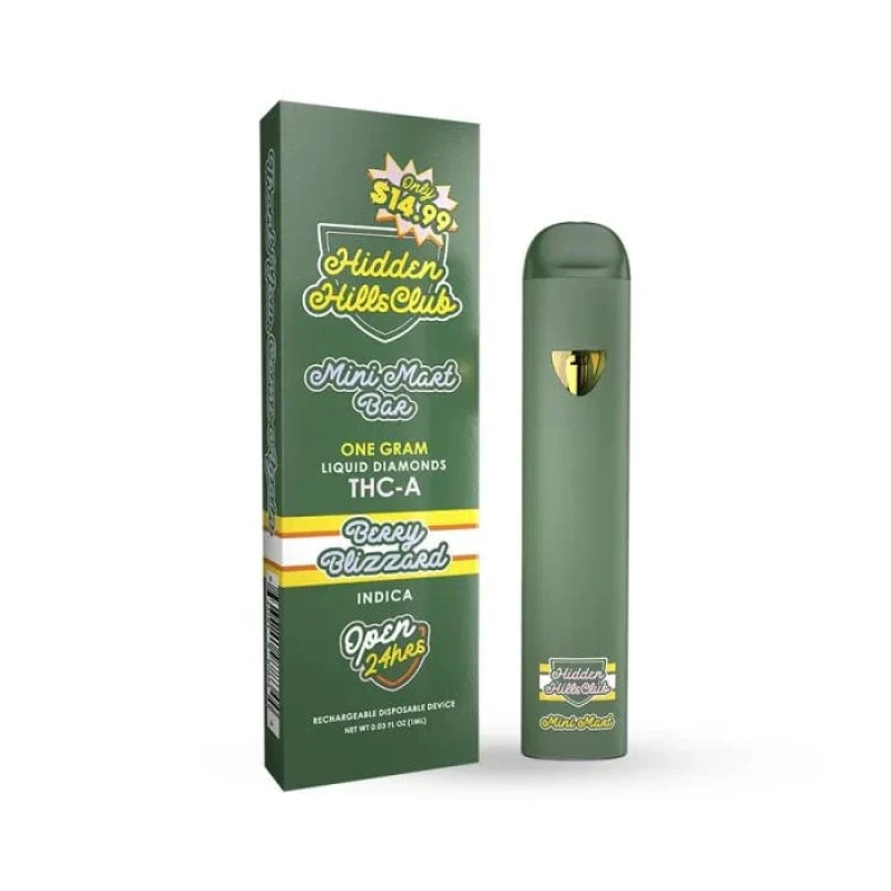 HIDDEN HILLS 1G LIQUID DIAMONDS THCA- BERRY BLIZZARD (I)