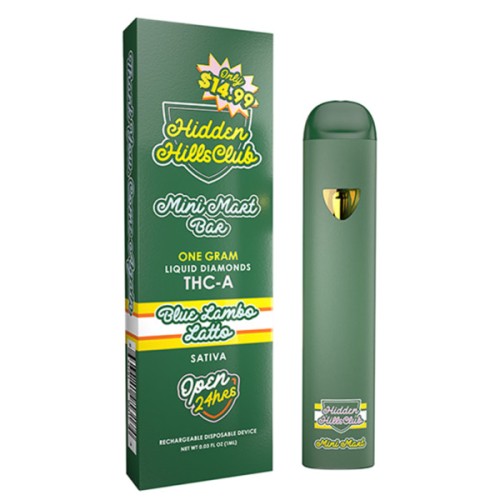HIDDEN HILLS 1G LIQUID DIAMONDS THCA- BLUE LAMBO LATTO (S)