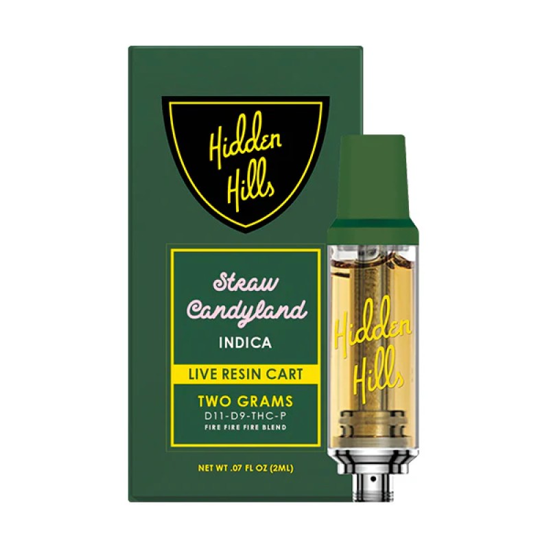 HIDDEN HILLS 2G CART GREEN- STRAW CANDYLAND (H)