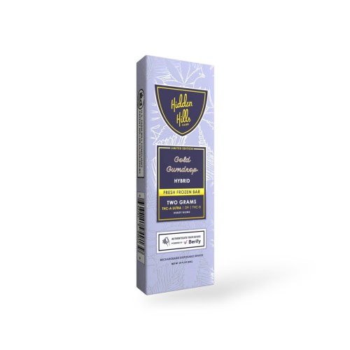 HIDDEN HILLS 2G DISPO PURPLE- GOLD GUMDROP (H)