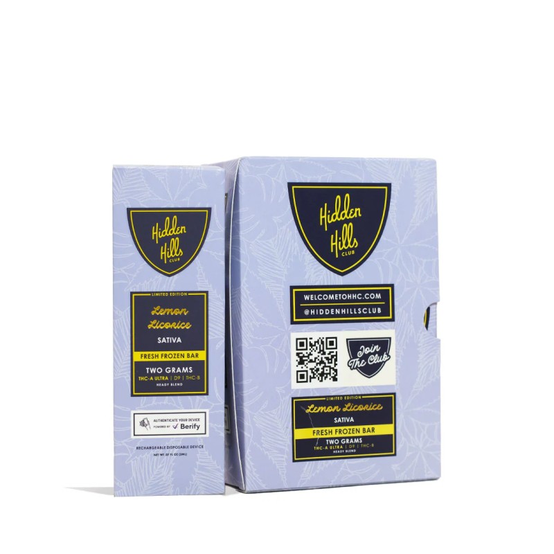 HIDDEN HILLS 2G DISPO PURPLE- LEMON LICORICE (S)