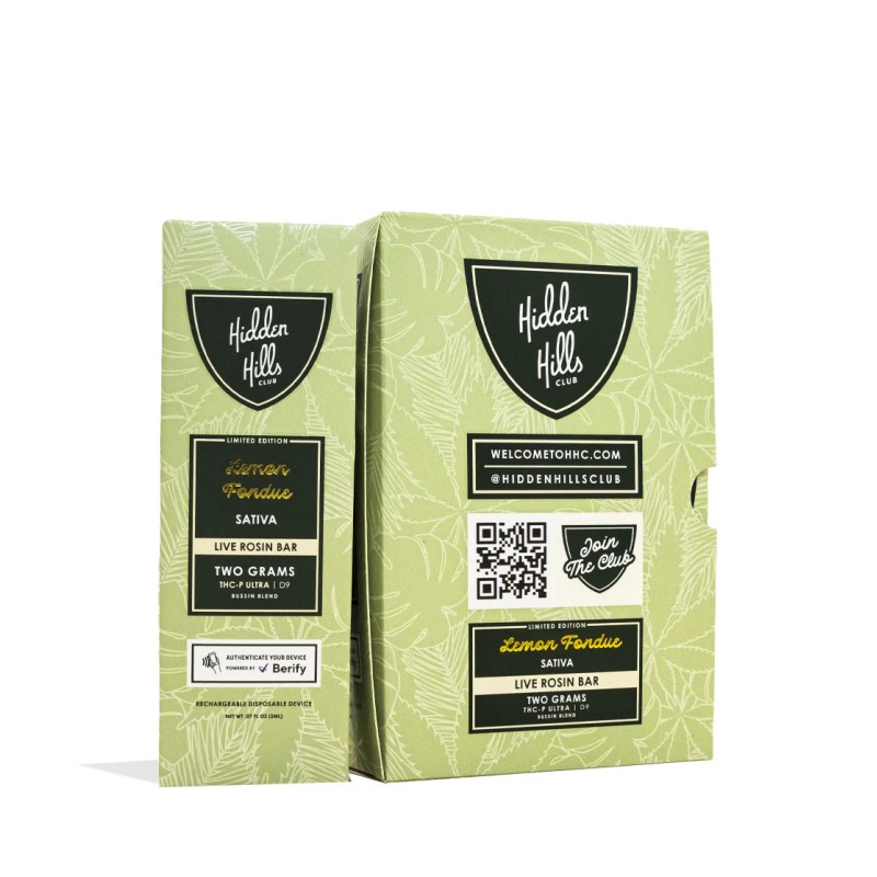 HIDDEN HILLS 2G THC-P ULTRA - LEMON FONDUE (S)