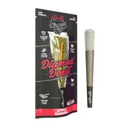 HIDDEN HILLS DIAMOND BOYZ DIAMOND DONUTS 2.2G EACH- APPLE BANANA (H)