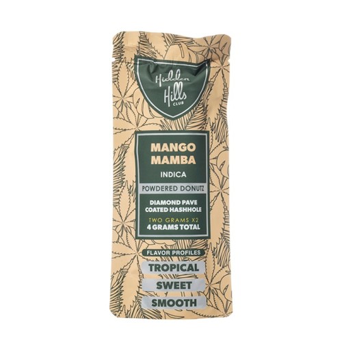HIDDEN HILLS HASH HOLES PREROLLS 4G 1CT- MANGO MAMBA (I)