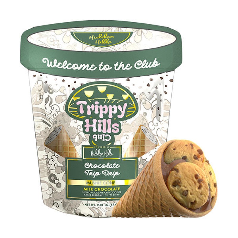 HIDDEN HILLS TRIPPY HILLS CLUB CONE ASSORTED FLAVORS