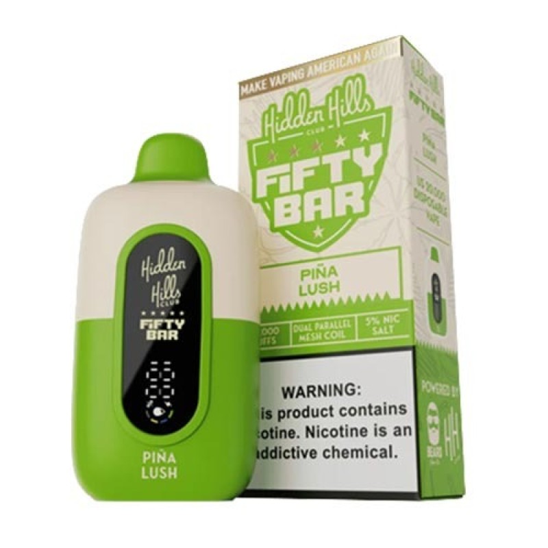 HIDDEN HILLS X FIFTY BAR - PINA LUSH