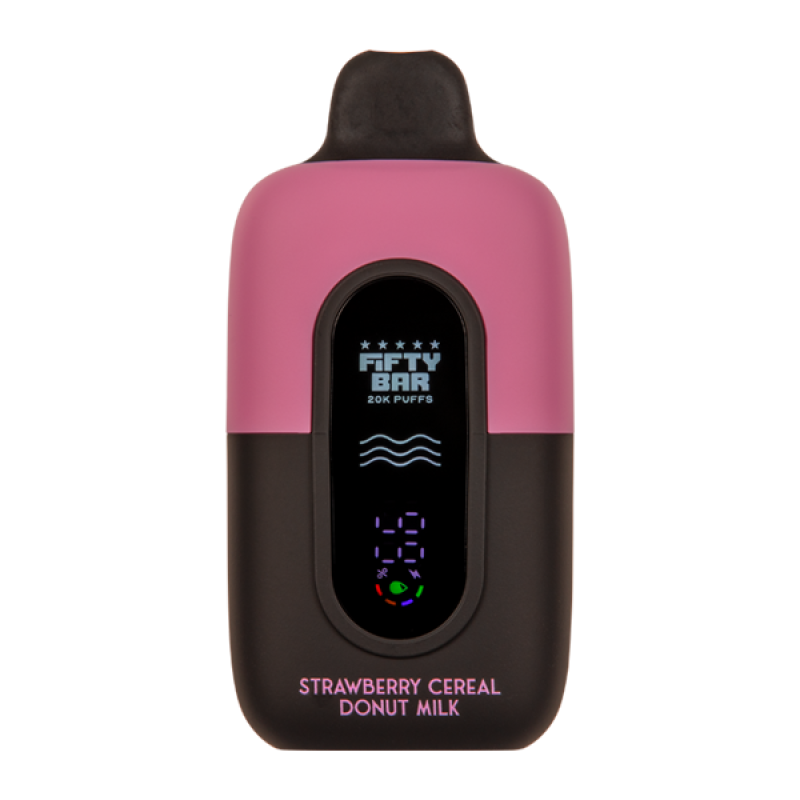 HIDDEN HILLS X FIFTY BAR - STRAWBERRY CEREAL DONUT MILK