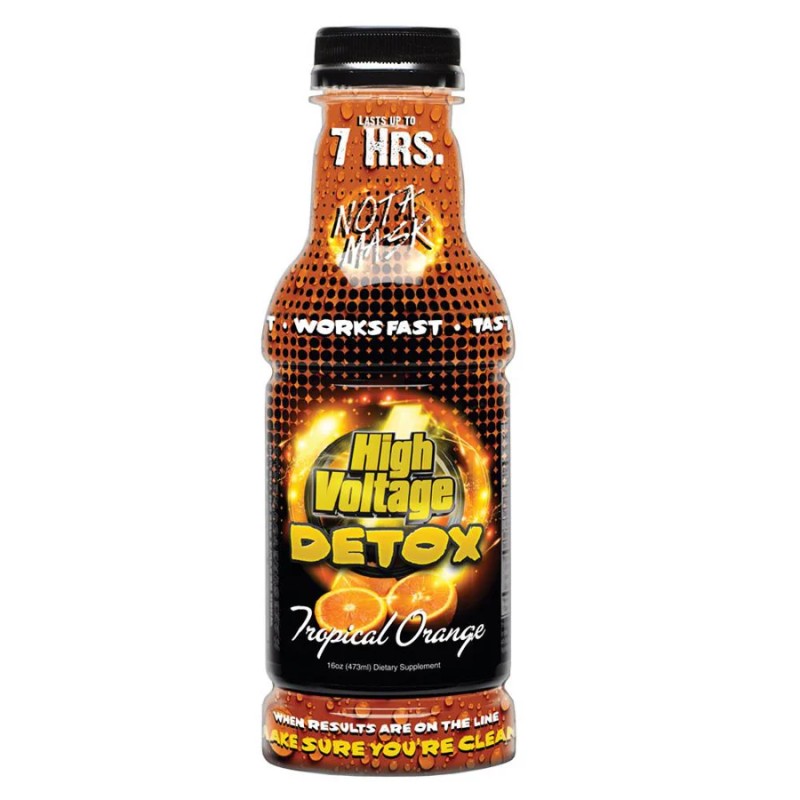 HIGH VOLTAGE 7-HR DETOX DRINK 16OZ- TROPICAL ORANGE
