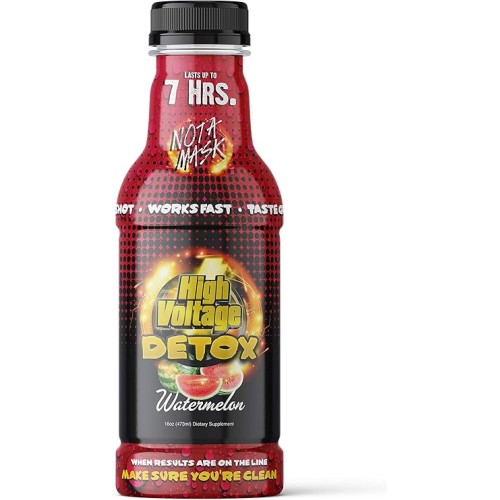 HIGH VOLTAGE 7-HR DETOX DRINK 16OZ- WATERMELON