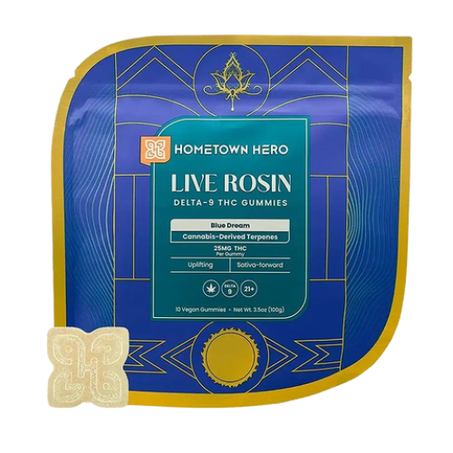HOMETOWN HERO LIVE ROSIN 10CT GUMMIES - ASSORTED