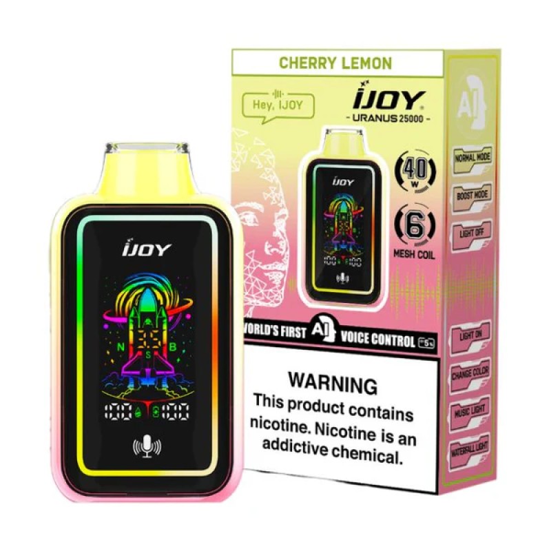 IJOY URANUS 25000- CHERRY LEMON