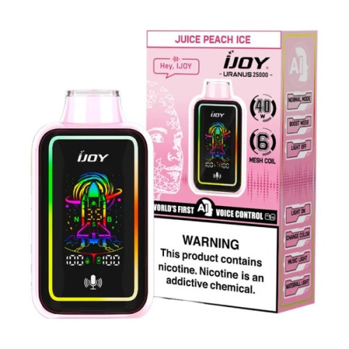 IJOY URANUS 25000- JUICE PEACH ICE