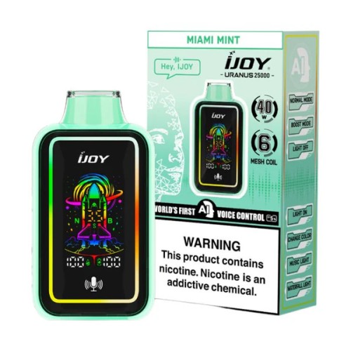 IJOY URANUS 25000- MIAMI MINT