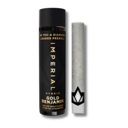 IMPERIAL 2G THC-A LOADED PREROLLS 10PK - GOLD BENJAMIN (H)
