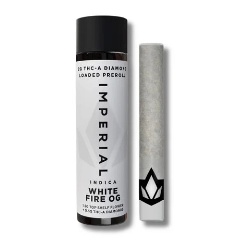 IMPERIAL 2G THC-A LOADED PREROLLS 10PK - WHITE FIRE OG (I)