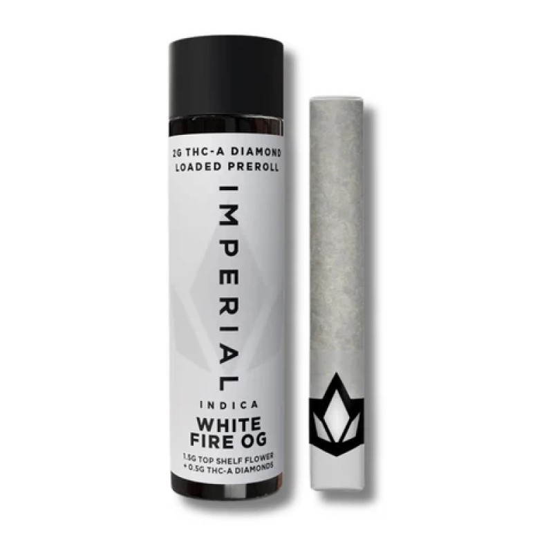 IMPERIAL 2G THC-A LOADED PREROLLS 10PK - WHITE FIRE OG (I)