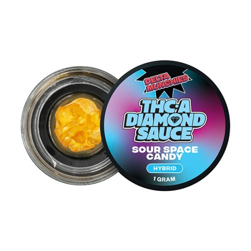 IMPERIAL MUNCHIES 1G THCA DIAMOND SAUCE- SOUR SPACE CANDY