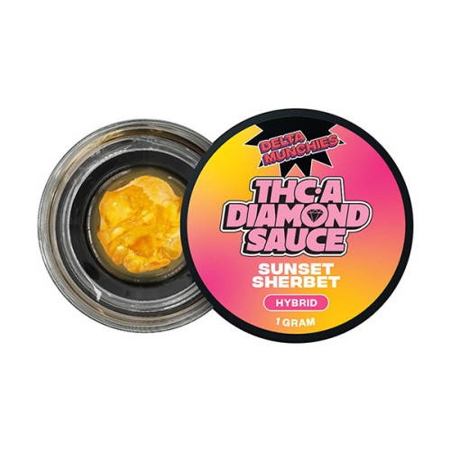 IMPERIAL MUNCHIES 1G THCA DIAMOND SAUCE- SUNSET SHERBET