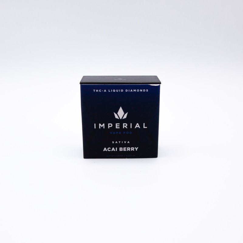 IMPERIAL THC-A 1G VAPE POD- ACAI BERRY (S)