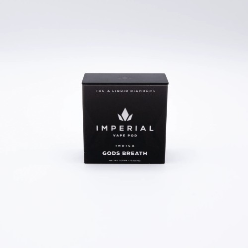 IMPERIAL THC-A 1G VAPE POD- GODS BREATH (I)