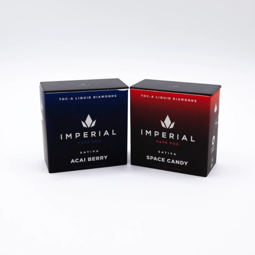 IMPERIAL THC-A 1G VAPE POD- PROMO BUY 1 POD GET 1 POD FREE