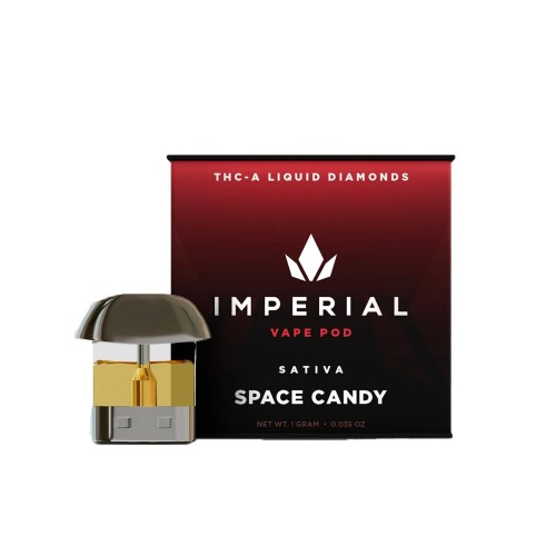 IMPERIAL THC-A 1G VAPE POD- SPACE CANDY (S)