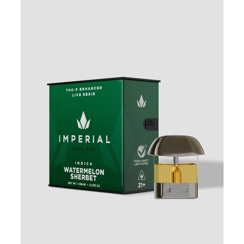 IMPERIAL THC-P 1G VAPE POD- WATERMELON SHERBET (I)