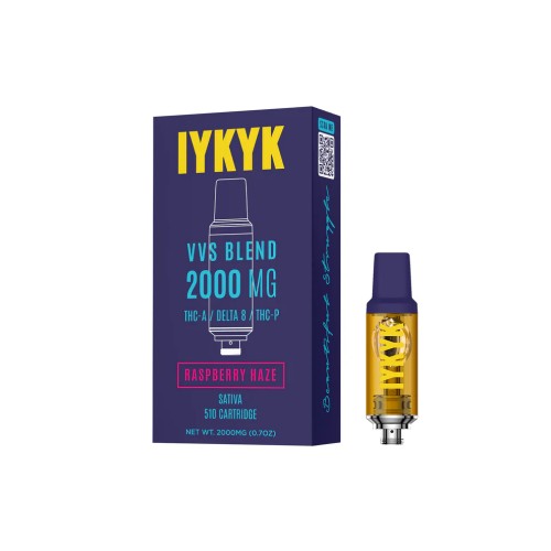 IYKYK VVS BLEND 2G CARTS RASPBERRY HAZE