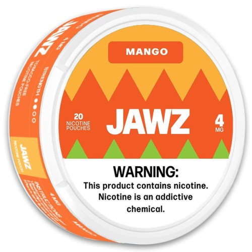 JAWZ 4MG NICOTINE POUCHES - TROPICAL