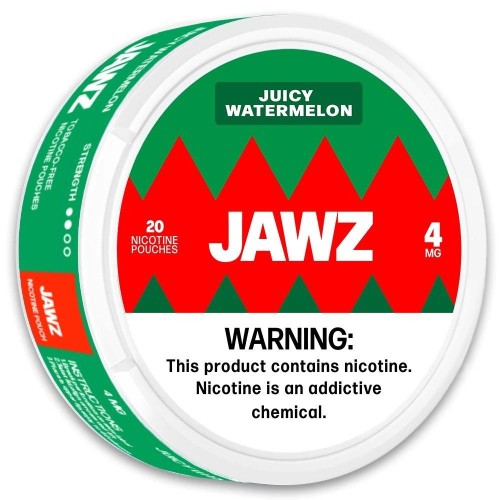 JAWZ 8MG NICOTINE POUCHES - JUICY WATERMELON