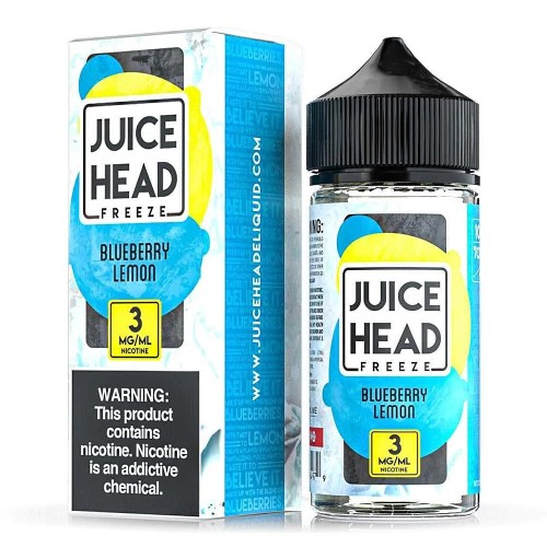 JUICE HEAD E-LIQUID 100ML 3MG - ASSORTED