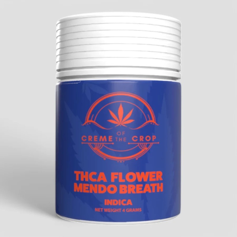 KANNA BOSS CREME OF THE CROP 4G THCA FLOWER- MENDO BREATH (I)