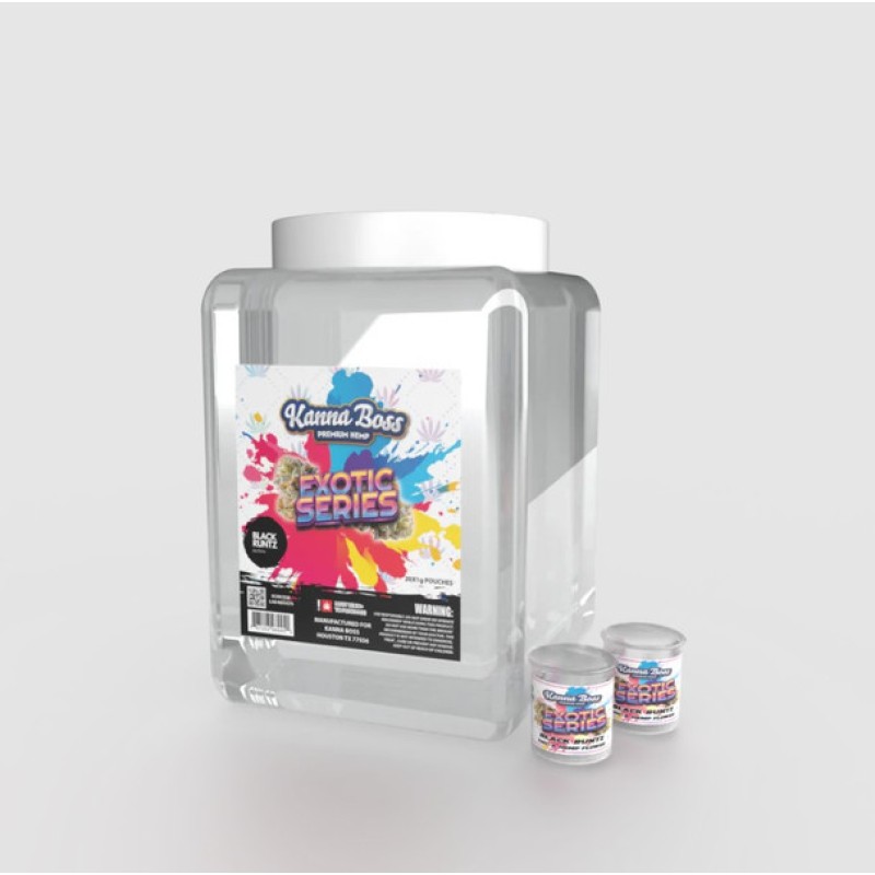KANNA-BOSS EXOTIC THC-A FLOWER 1G 20CT JARS - VARIETY PACK