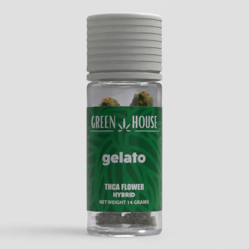 KANNA BOSS GREEN HOUSE 14G THCA FLOWER- GELATO